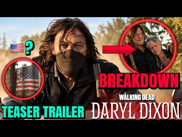 The Walking Dead: Daryl Dixon Season 4 - New Teaser Trailer, February Release, New Info BREAKDOWN 