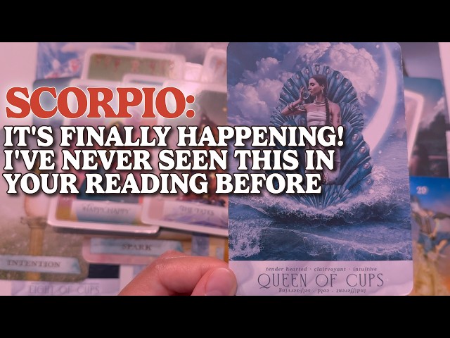 SCORPIO: A ONCE-IN-A-LIFETIME SHIFT IS HAPPENING — YOUR WISH IS ABOUT TO BECOME REAL 🔥
