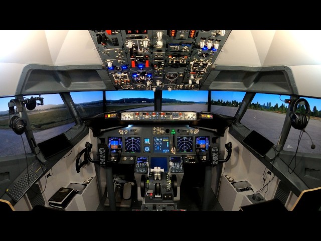 Tour of my DIY 737 home cockpit