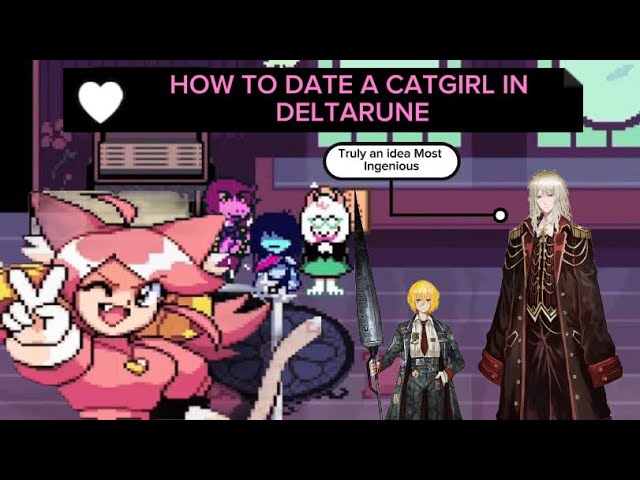 ALL Pink “Date” Scenes In Deltarune Chapter 5