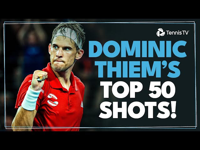Dominic Thiem: Top 50 Career ATP Shots & Rallies
