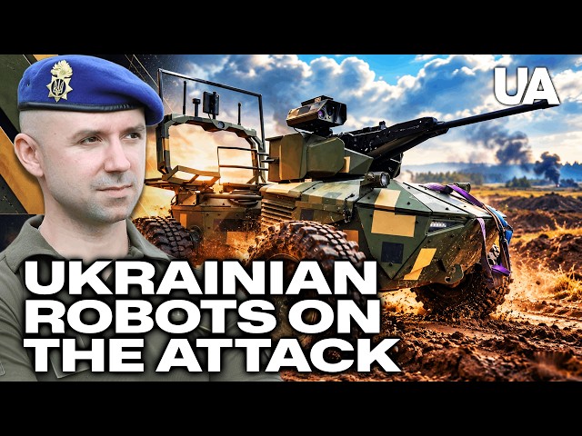 ROBOTS STORM RUSSIAN POSITIONS! Occupiers mistook drones for full assault group