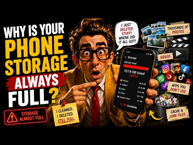 E8: WHY IS YOUR PHONE STORAGE ALWAYS FULL?