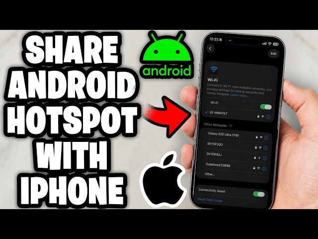 How To Use Android Hotspot on iPhone