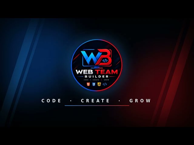 Welcome to Web Team Builder!