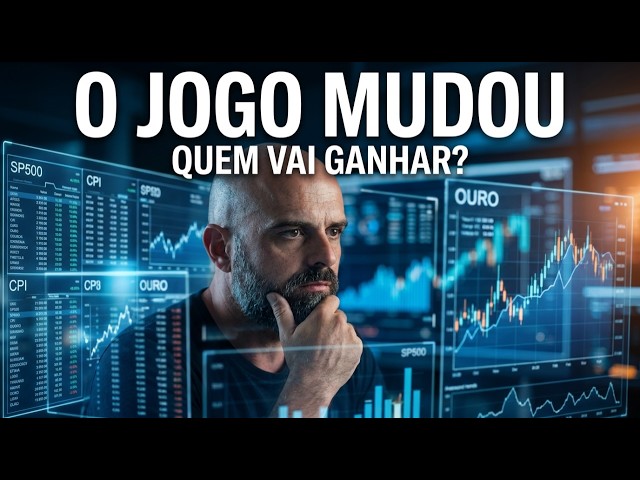📈 Pós-CPI — Inflação + SP500 + Ouro + Discurso do Warsh (AO VIVO)
