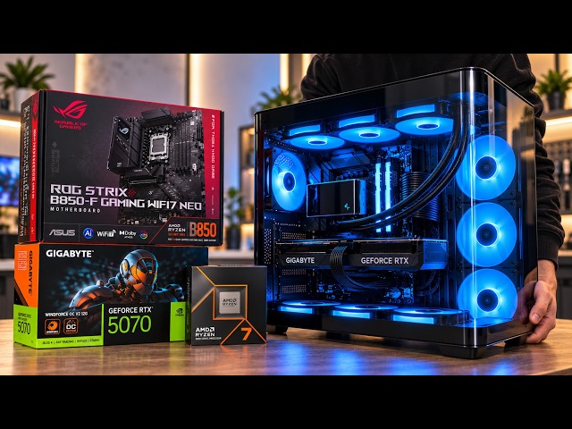 I Built a Gaming PC Without Music or Talking