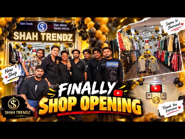 🔥 Finally Meri Apni Clothing Shop Open Ho Gayi ❤️ | Dreams Come True | Sagar Shital Vlogs