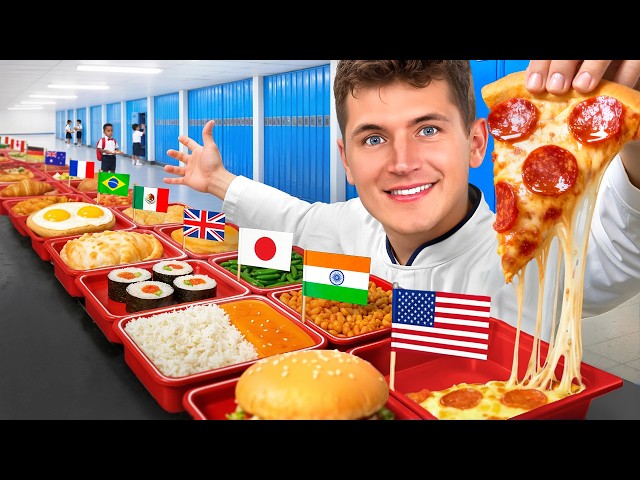 Eating School Lunch From Every Country