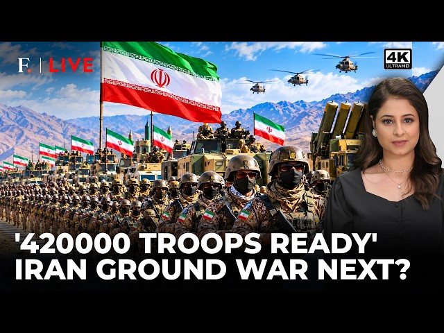 'Why Only Bomb From Sky?': Iran's Ground War Dare, Chilling Warning To US Troops| Firstpost Live| 4K
