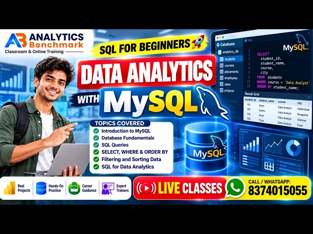 Data Analytics & Data Science with AI/ML Course in Hyderabad - |Data Analyst Training| 8374015055