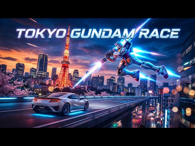 Gundam Tokyo Event VR 360 Race