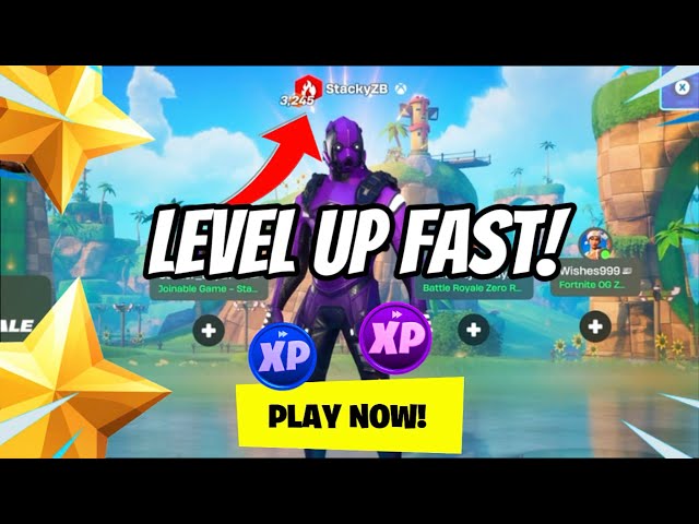 *NO TIMER* UPDATED BEST AFK XP Map How To LEVEL Up FAST in Chapter 7 Season 4! 🎉