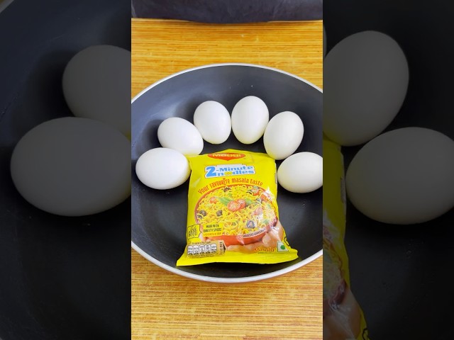 Dhaba Style Egg Maggi ASMR #shorts #asmr #asmreating #asmrsounds #food #cooking #recipe #viral