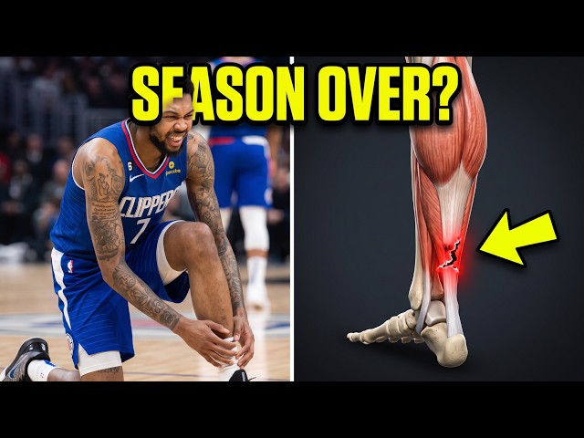 Brandon Ingram Achilles Tear EXPLAINED | Physical Therapist Breakdown