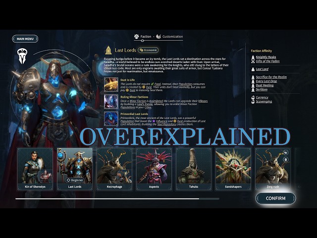 Last Lords overexplained,  the first 42 turns | Endless Legend 2, Endless difficulty, Fast
