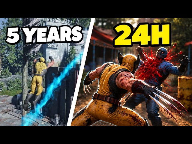 I remade a WOLVERINE Game in 1 day