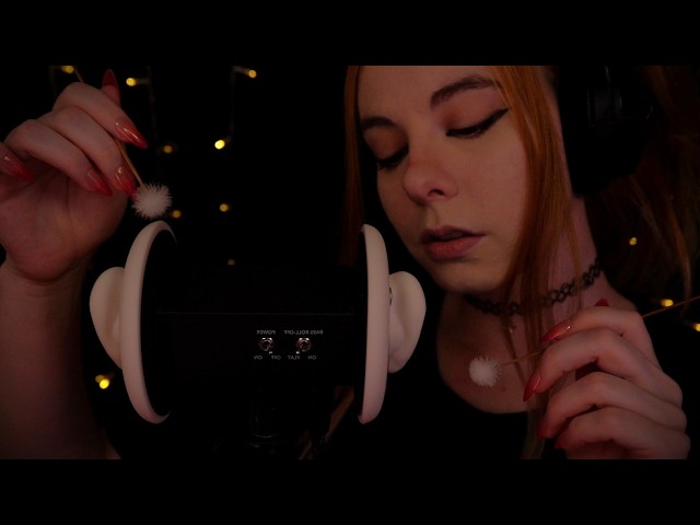 ASMR | Deep Ear Cleaning & Soft Ear to Ear Blowing - no talking, binaural