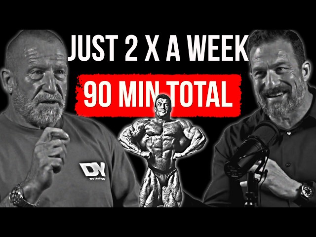 Why 45 Minutes Twice a Week is Enough to Stay Healthy | Andrew Huberman & Dorian Yates