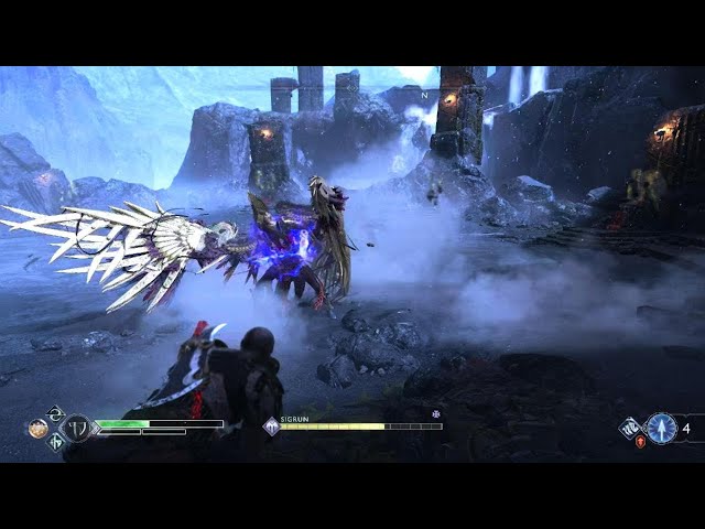 God of War (2018) Valkyrie Queen Fight (GIVE ME GOD OF WAR)