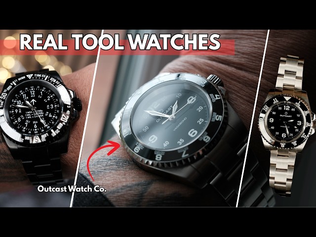 OUTCAST Vagabond/Marksman Automatic Watches | THEY ARE REAL TOOL WATCHES!