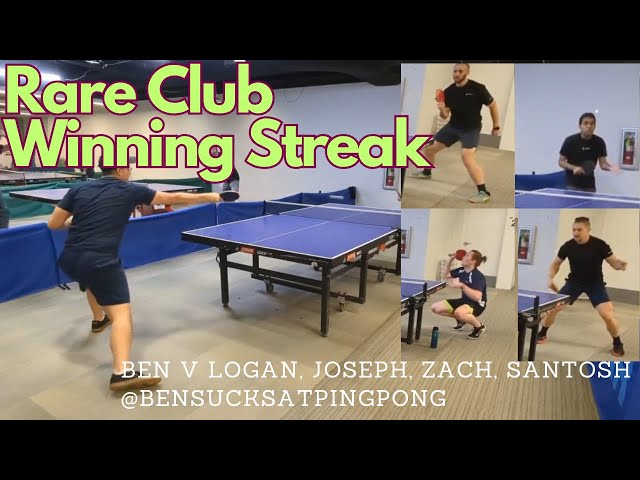 Wednesday Night Table Tennis Marathon: A Rare Winning Streak!