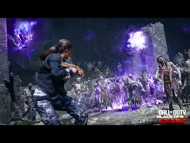 BO6 Zombies - The Tomb Gameplay! (New Map) #blackops6 #zombies