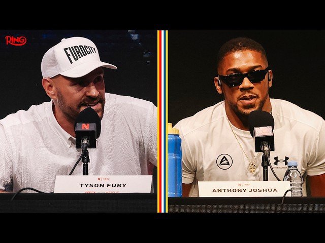 Tyson Fury vs Anthony Joshua | FULL LAUNCH PRESS CONFERENCE