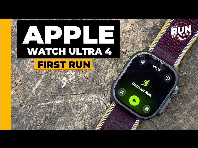 Apple Watch Ultra 4 First Run: New Ultra wants to get you ready to run