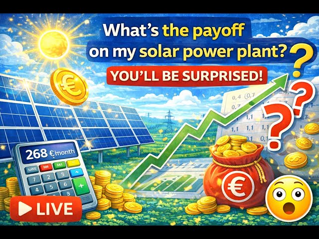 Payback of my solar station