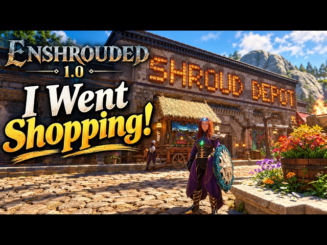My First Time at The Shroud Depot in Enshrouded - New Players Watch This First