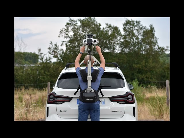 VIAMETRIS MS-96 | Complete 3D Mapping Workflow: car pack, backpack & PPiMMS