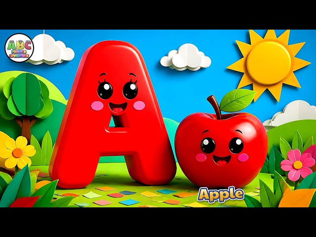 ABC Phonics Song – Toddler Learning Video Song | A for Apple | Nursery Rhymes | Alphabet Song