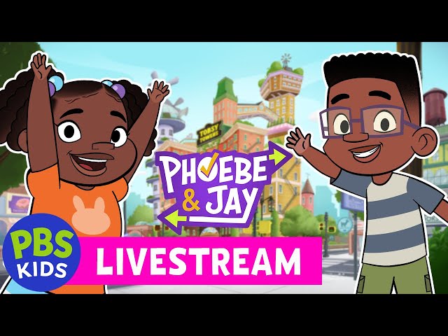 🟢 LIVE | NEW SHOW | Explore, Learn, and Have Fun with Phoebe & Jay! ✨ Full Episodes! | PBS KIDS