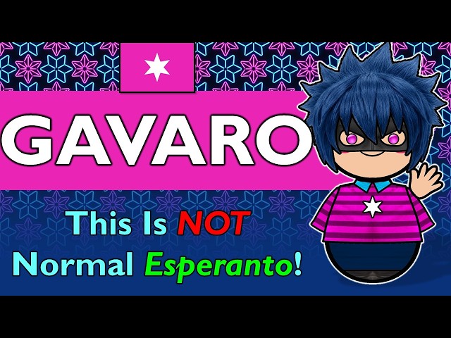 What If Esperanto Had a Street Slang? 🤯 | Gavaro