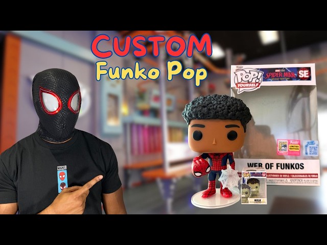 I Got A Custom Spider-Man Funko Pop!