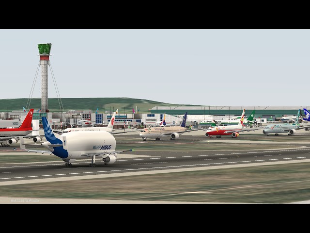 LONDON HEATHROW Airport Gameplay #18 | Plane Spotting | World of Airports