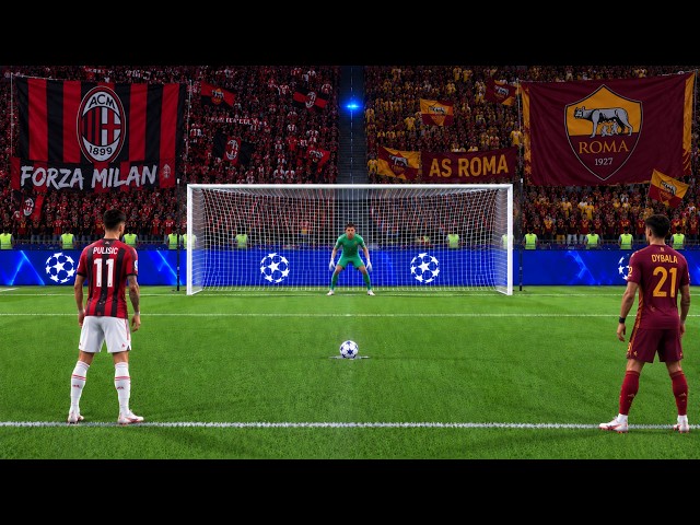 FULL PENALTY AC MILAN VS ROMA
