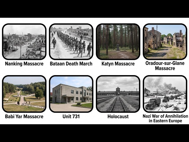 Every Horrific War Crime of WW2 Explained
