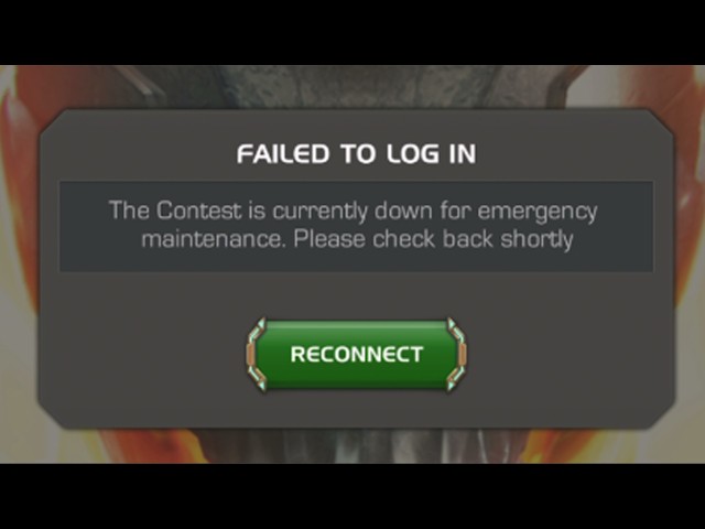 Servers Are Down