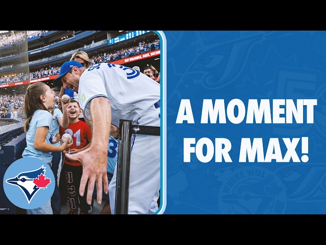 Max Scherzer walks off mound in finale, exits to CUTEST family embrace 💙