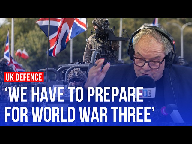 Is Britain ready for war? Former Army chief warns the UK 'must prepare'