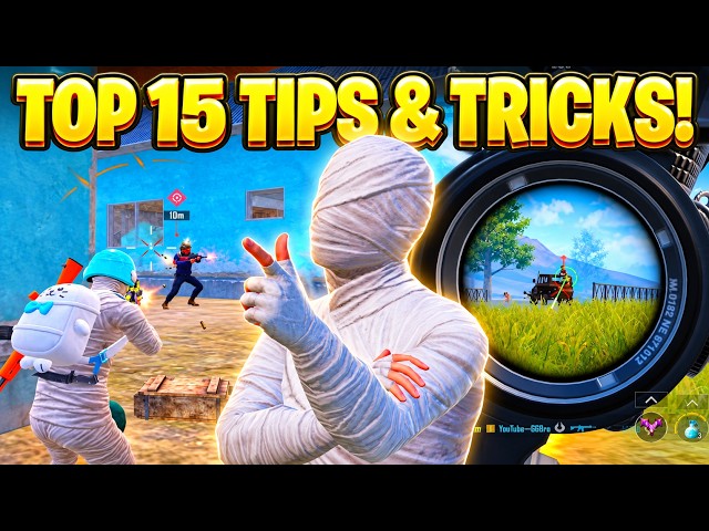 TOP 15 Tips & Tricks to Instantly Improve Your Skills in PUBG Mobile!