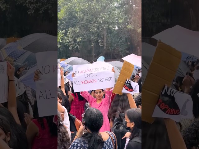 Women with a spine 🔥 #protest