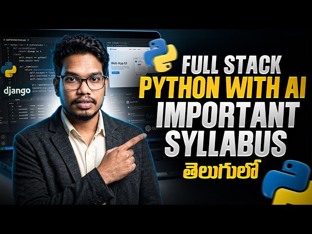 Python Full Stack Syllabus Explained | PythonLife Complete Course Roadmap 2027 | PythonLife
