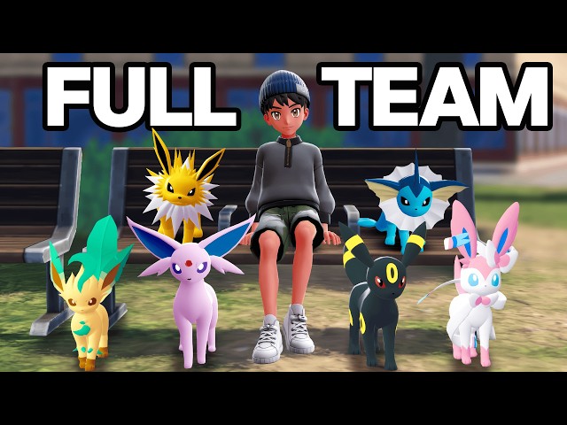 START Pokemon Legends Z-A With ALL Eeveelutions