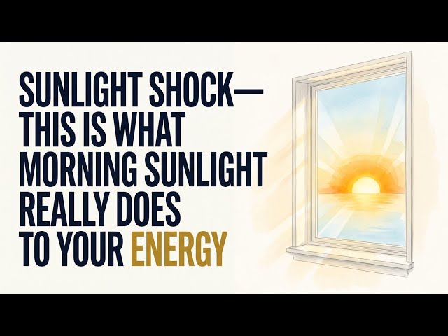 Sunlight Shock—This Is What Morning Sunlight Really Does To Your Energy