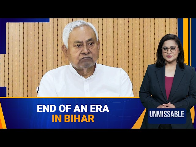 Nitish Kumar Resigns as Bihar CM After 20-Year Rule | Emotional Farewell in Patna | News9