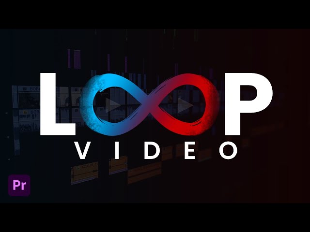 Create a Seamless VIDEO LOOP in any Video Editing software