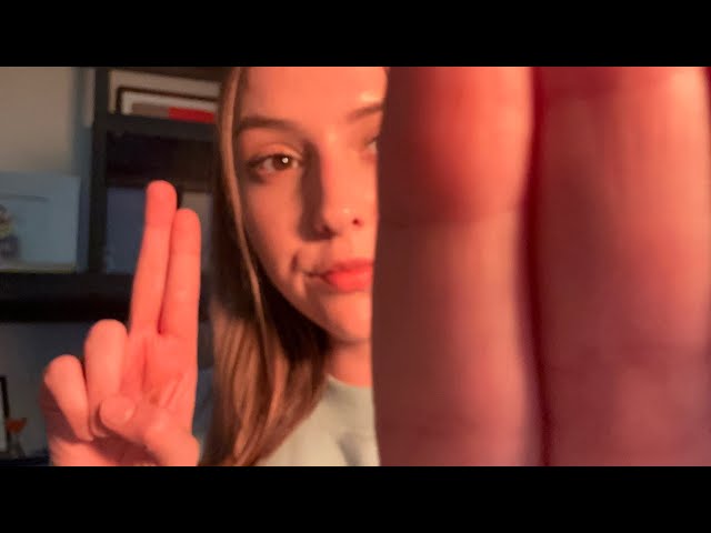 ASMR Follow my Eyes Open and Closed Instructions 